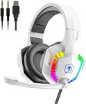 Wired Gaming Headset with Rainbow R