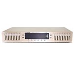 LeTkingok 220V HiFi Digital HD Stereo Preamplifier Equalizer Built-in USB Bluetooth Home Stage Equalizer Dual 10 Segments EQ-898 (Gold)