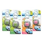 Febreze Car Air Freshener, 2 Gain Original and 2 Gain Island Fresh scents, 4 count