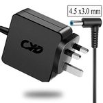 CYD 19.5V 3.33A 65W PowerFast Replacement for Laptop-Charger Adapter HP 709985-002 710412-001 714657-001 741727-001 820 G3 430 G1 640 G2 8.2 Ft (2.5m) Notebook Power Supply blue tip AC-Adapter Cable