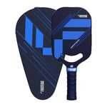 FirstEdge AeroFusion USAPA Approved Japanese Toray T700 Carbon Fibre Edgeless Pickle Ball Racket | Thermoformed | Pickleball Paddle Cover Included