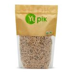 Yupik Organic Black Eyed Beans, Non-GMO, Vegan, Gluten-Free, 1 Kg