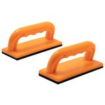 Fulton Safety Push Block 2 Pack, Orange Color for High Visibility Ideal for Use On Router Tables, Jointers, Shapers and Band Saws