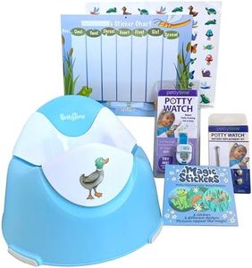 POTTY TIME Party Pack | Includes Potty Watch, Seat, Magic Color Reveal Stickers, Reward Chart & Replacement Battery (Mom Created, Join Our 3M+ Success Stories), Pond