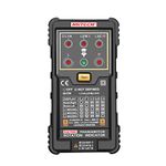 NKTECH NK5900 Three Motor Phase Rotation Indicator Meter Sequence Tester Digital Multimeter Rotary LED Magnetic Field Reverse Time Measurement System