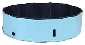 Dog Pool, Light Blue/Blue ((4 feet x 1 feet))