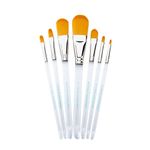 Aqualon 243921 Royal and Langnickel Short Handle Paint Brush Set, Filbert, 7-Piece