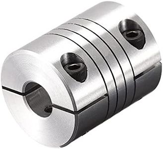 uxcell Motor Shaft 9mm to 10mm Helical Beam Coupler Coupling 25mm Dia 30mm Length