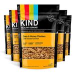 KIND Oats & Honey Clusters with Toasted Coconut, 6 Count