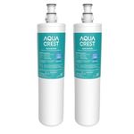 AQUACREST 3US-PF01 Under Sink Water Filter, NSF/ANSI 42 Certified Replacement for Advanced 3US-PF01, 3US-MAX-F01H, 3US-PF01H, Delta RP78702, Manitowoc K-00337, K-00338 Water Filter (Pack of 2)