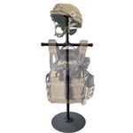 TYTAMMON Tactical Gear Tree Military and Law Enforcement Gear Stand Helmet Vest Belt Display Rack Vest Hanger