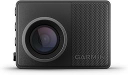 Garmin Dash Cam 57, 1440p and 140-degree FOV, Monitor Your Vehicle While Away w/ New Connected Features, Voice Control, Compact and Discreet, International Version (Dash Cam 57)