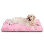 Vonabem Large Dog Bed Pink, Washabl