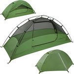 Clostnature 1-Person Tent for Backpacking - Ultralight One Person Backpacking Tent, Hiking Tent for One Man, Solo, Single Person