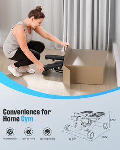Sportsroyals Stair Stepper with Resistance Bands – 150kg Capacity