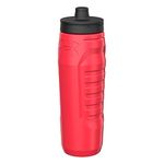 Under Armour Squeeze Water Bottles, 32 oz Water Bottles, Sideline Sports Water Bottle with Quick-Shot Lid, Quick & Easy Hydration, Gym Water Bottles, Squeeze Bottle, 1 32oz Bottle