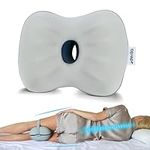 Derila Knee Pillow | The perfect pain-reducing knee and leg pillow. Manage troublesome back pain, hip pain and sciatica by providing support while you sleep.