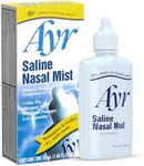 Ayr Saline Nasal Mist, 1.69 Fl Oz (Pack of 6) (Packaging may vary)