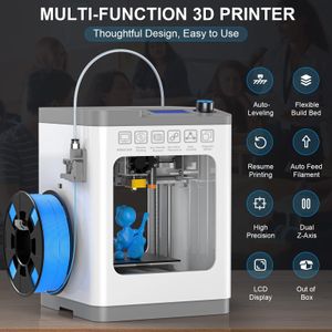 WEEFUN Tina2 3D Printer – Auto Leveling, Compact Desktop