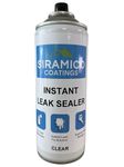 INSTANT LEAK SEALER CLEAR - 400ml - Instant Waterproof Sealant - Ideal for Drain & External Pipes and Guttering Leaks & Cracks - UV Stable - Interior & Exterior Use