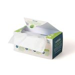 for: good Compostable 4 Gallon Small Biodegradable Bin Liner – Extra Strong, Tear and Leak Resistant Trash Bags, 4 Gallon