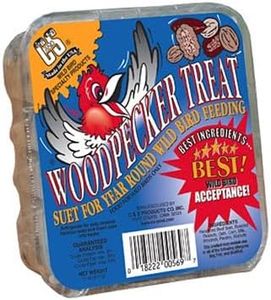 Bulk Buy of C&S Woodpecker Treat Premium Suet Cakes, 11 oz., 24 Cakes