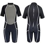 BorBorna Shorty Wetsuit Men 3mm Neo