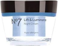 No 7 Lift and Luminate Night Cream 50ml Tub