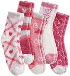 SDBING Fuzzy Socks for Women Soft F