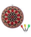 Arrowmax Wooden Dartboard for Kids and Adult (14inch)