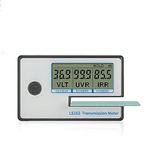 Portable Solar Tester Meter, LS162 Tint Solar Film Car Transmission Meter, UV IR Rejection Meter, Visible Light Transmittance Meter 3 in 1, IR 950nm UV 365nm VL 550nm