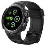 Spigen Rugged Armor Pro Case with Strap Band Compatible with Google Pixel Watch 2/1 (2022/2021) - Black