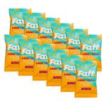 Fatt Keto Cookies - Almond & Vanilla - 12 x 30g - 1.5g Carbs - 100% Natural Snacks - Low Carb, Low Sugar, High Prebiotic Fibre & Sweetener Free - FattBar