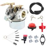 640084B Carburetor Carb Kit 𝟏𝟑 𝐏𝐜𝐬 for Tecumseh 5 HP,MTD,Craftsman Snowblower Carburetor 632107, 640084, 640105, 640084B, 4HP&5HP Engines for Toro,Stens HS50 HSK40 HSK50 HSSK50 Snowblower Engine