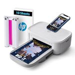 HP Sprocket Studio Plus WiFi Printer – Wirelessly Prints 4x6” Photos from Your iOS & Android Device