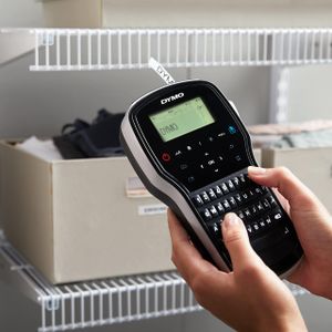 DYMO LabelManager 280 Handheld Label Maker Kit – QWERTY, 2 D1 Rolls, Case