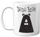 Stuff4 Dada Bear Mug - Fathers Day, Daddy, Dad Birthday Gifts - for a Super Hero Dad, 11oz Ceramic Dishwasher Safe Mugs, Daddy Birthday Gifts, Birthday Gifts for Dad, Dad Presents, Dad Gifts