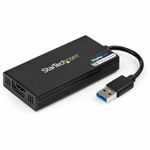 StarTech.com USB 3.0 to HDMI Adapter - 4K 30Hz Ultra HD - DisplayLink Certified - USB Type-A to HDMI Display Adapter Converter for Monitor - External Video & Graphics Card - Mac & Windows (USB32HD4K)