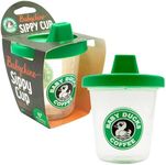 GAMAGO Babychino Sippy Cup - For Toddlers Ages 6 Months, BPA Free Food Safe Durable Plastic, Toddler Cup with Lid, Baby Coffee Cup Toy for Little Hands