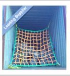 AMZ SPORTS NETS Cargo-NET Green 8FTx8FT Heavyduty Stripes is Used