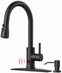 FORIOUS Black Touchless Kitchen Fau
