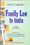 G.C.V.Subba Rao's FAMILY LAW IN INDIA (Hindu, Muslim, Christian and Parsi) / Updated Edition with Amendment Laws