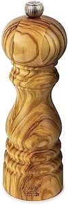 PEUGEOT - Paris 18 cm Salt Mill - Classic Grind System - Made with PEFC Certified Wood - Made in France - Olive Wood Colour