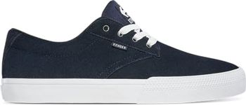 Etnies Men's Jameson Vulc X Dystopia Skate Shoe, Navy/White, 10 UK