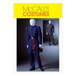 McCall's Patterns M4745 Size XN Extra-Large - XXL - XXXL Men's Civil War Costumes, Pack of 1, White