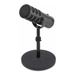 Samson Technologies Q9U Dynamic Broadcast Microphone, XLR/USB, Black