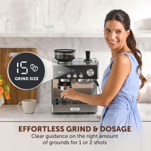 Breville Barista Espresso Machine – Stainless Steel Coffee Maker
