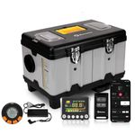 Sunster TB10PRO 8KW 12V 24V 110V TOOLBOX Portable Diesel Air Heater, Parking Bunk Heater with App Control, CO Alarm & Wireless Temperature Sensing Switch for Car RV truck Motor-Homes camper tent