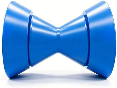 JFATXTT 3" Boat Trailer Roller Bow Stop with 1/2" Shaft Bow Stop for Boat Trailers Blue Bow Roller.