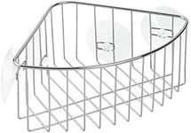 InterDesign 59122 Suction Corner Basket